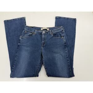 Levis Womens Jeans Size 10 L Nouveau 515 Bootcut Denim Jeans